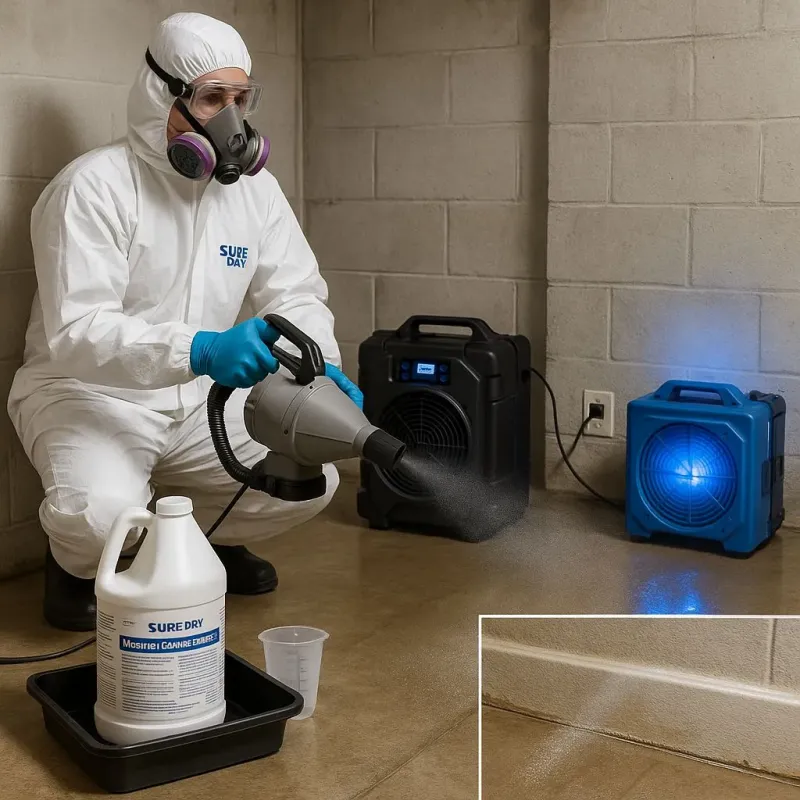 Sanitization and Odor Removal process in Clementon, NJ