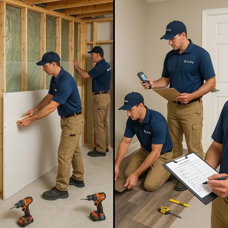 Repairs and Reconstruction process in Clementon, NJ