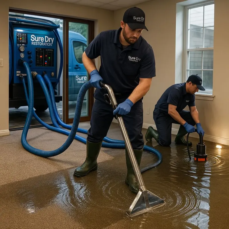 Water Extraction and Removal process in Clementon, NJ